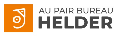 Au Pair Bureau HELDER logo with slogan